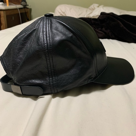 Designer Kith Leather Hat from NYC - Picture 2 of 2